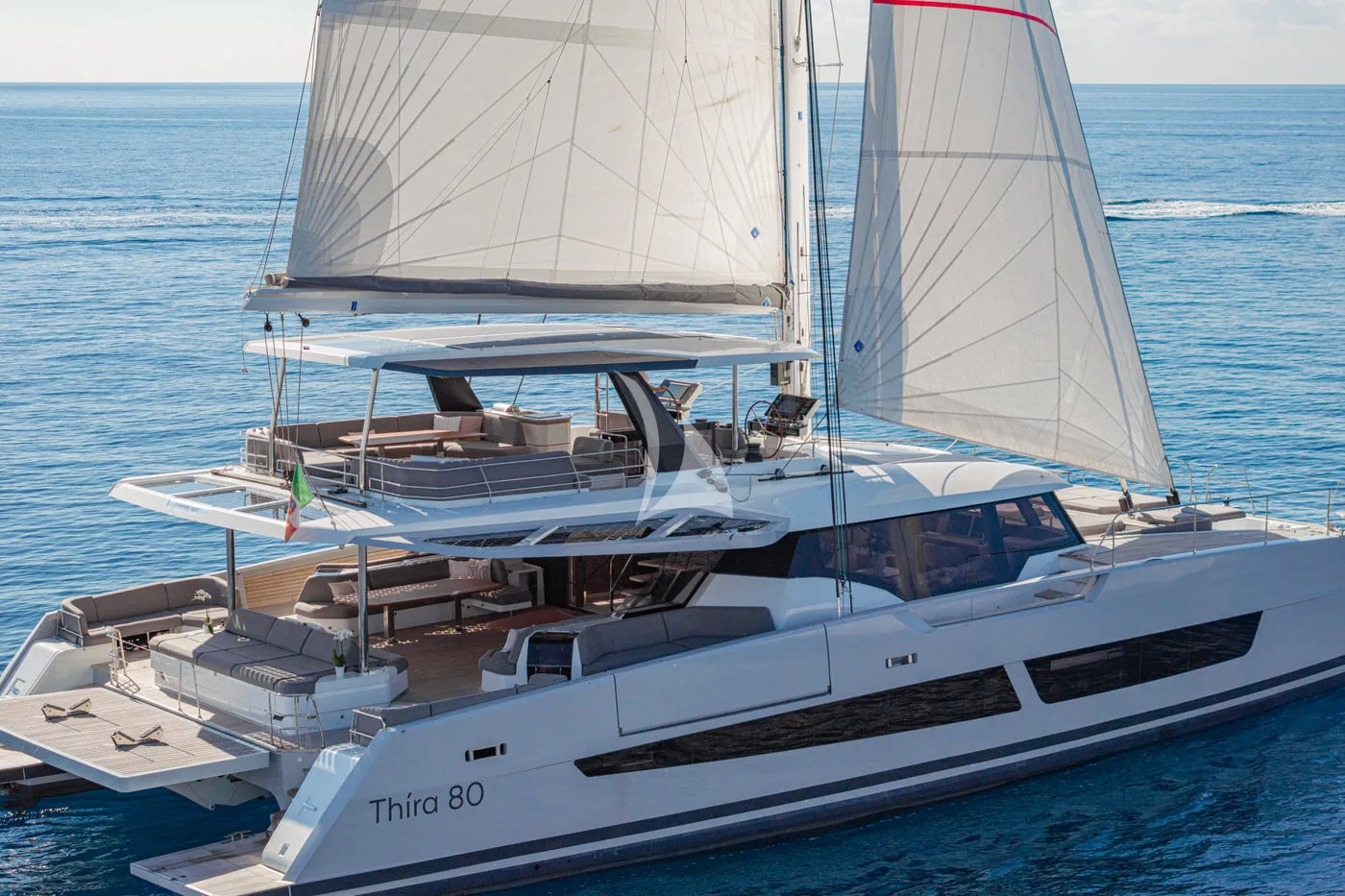 Charter Yacht CAPRI - Fountaine Pajot Thira 80 - 4 Cabins - Salerno - Positano - Capri - Amalfi Coast - Italy
