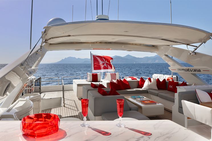 Charter Yacht CHAMPAGNE&CAVIAR - Ferretti 112 - 5 Cabins - Cannes - Monaco - St Tropz
