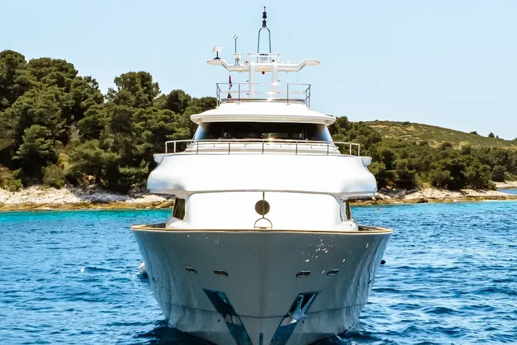 Charter Yacht IMAGINE - Ferretti Custom Line Navetta 30 - 5 Cabins - Zadar - Split - Dubrovnik - Hvar - Croatia