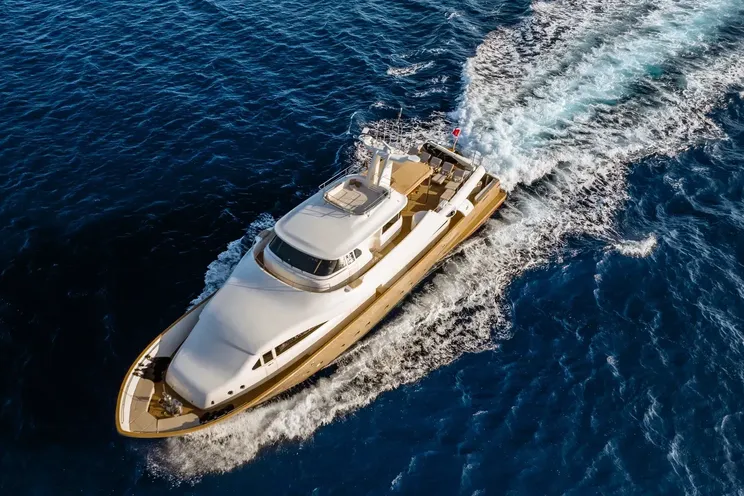 Charter Yacht IMAGINE - Ferretti Custom Line Navetta 30 - 5 Cabins - Zadar - Split - Dubrovnik - Hvar - Croatia