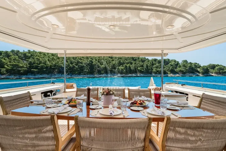 Charter Yacht IMAGINE - Ferretti Custom Line Navetta 30 - 5 Cabins - Zadar - Split - Dubrovnik - Hvar - Croatia