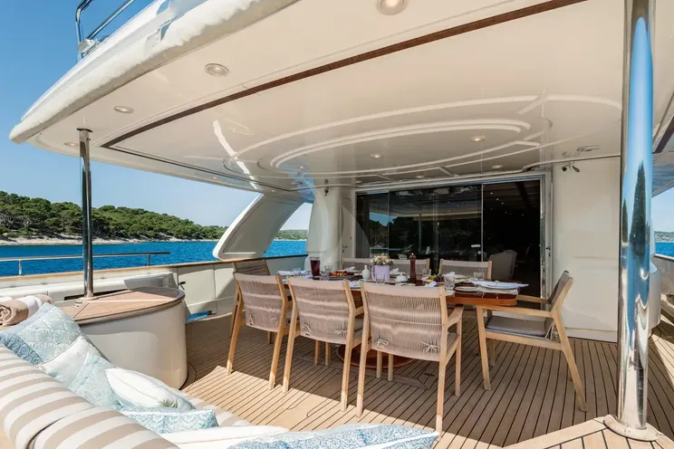 Charter Yacht IMAGINE - Ferretti Custom Line Navetta 30 - 5 Cabins - Zadar - Split - Dubrovnik - Hvar - Croatia