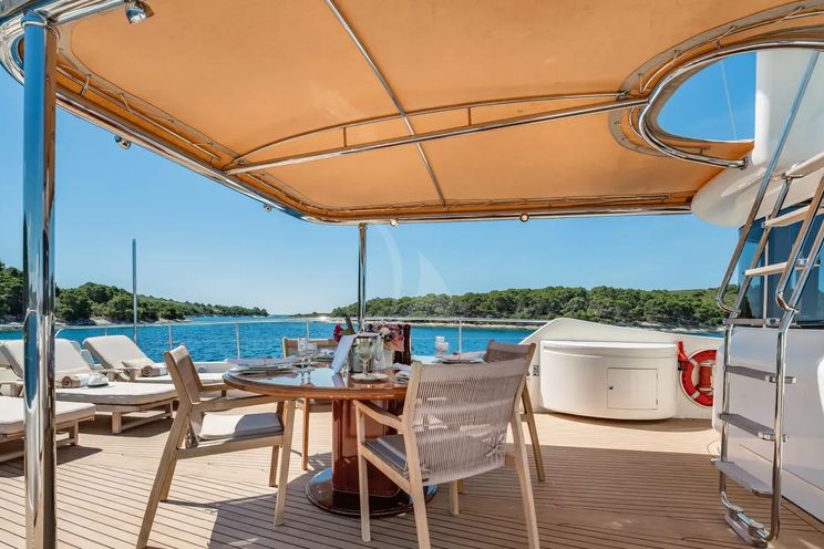 Charter Yacht IMAGINE - Ferretti Custom Line Navetta 30 - 5 Cabins - Zadar - Split - Dubrovnik - Hvar - Croatia