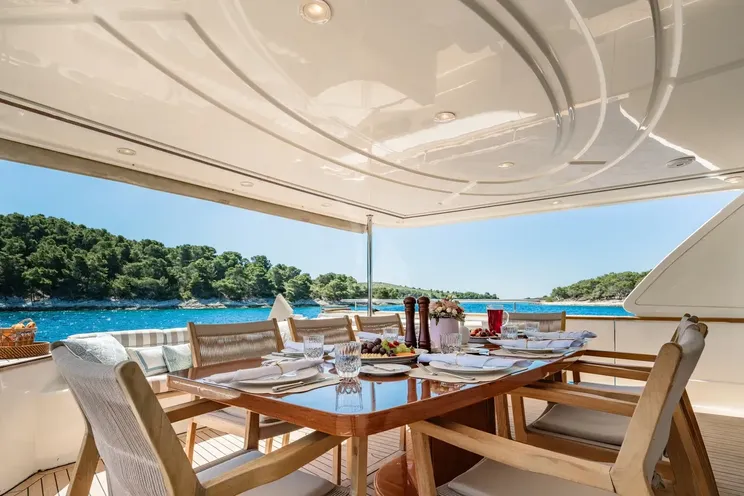 Charter Yacht IMAGINE - Ferretti Custom Line Navetta 30 - 5 Cabins - Zadar - Split - Dubrovnik - Hvar - Croatia