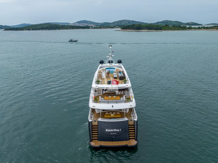 KATARIINA 37m Sunseeker Aerial Aft KATARIINA 37m Sunseeker Aerial Aft