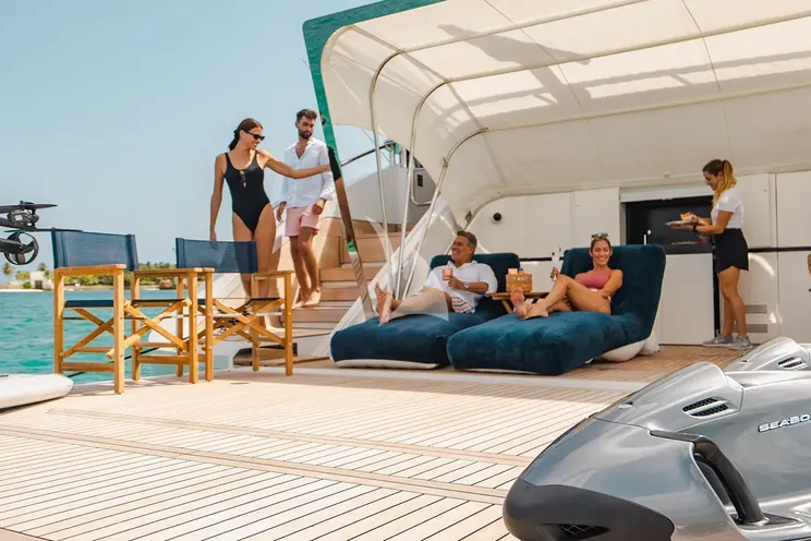 Charter Yacht KOJU - Benetti Motopanfilo 37m - 5 Cabins - Nassau - Exumas - Bahamas