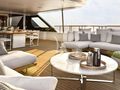 KOJU Benetti Motopanfilo 37m - sky deck aft lounge KOJU Benetti Motopanfilo 37m - sky deck aft lounge