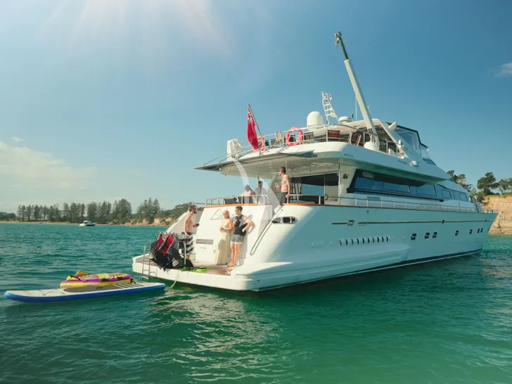 LIBERTE IV Falcon 100 - aft shot LIBERTE IV Falcon 100 - aft shot