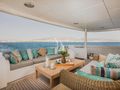 MARLA Amels 50m - main aft deck lounge MARLA Amels 50m - main aft deck lounge