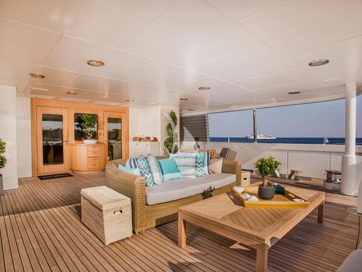 MARLA Amels 50m - main aft deck MARLA Amels 50m - main aft deck