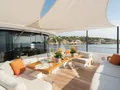 HOW MUCH IS ENOUGH Benetti Oasis 40m - foredeck dining set up HOW MUCH IS ENOUGH Benetti Oasis 40m - foredeck dining set up
