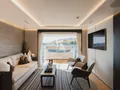 HOW MUCH IS ENOUGH Benetti Oasis 40m - master cabin TV lounge HOW MUCH IS ENOUGH Benetti Oasis 40m - master cabin TV lounge