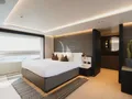 HOW MUCH IS ENOUGH Benetti Oasis 40m - master cabin bed HOW MUCH IS ENOUGH Benetti Oasis 40m - master cabin bed