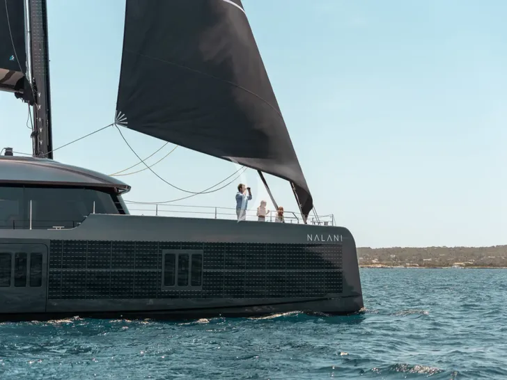 NALANI Sunreef 80 - side hull NALANI Sunreef 80 - side hull
