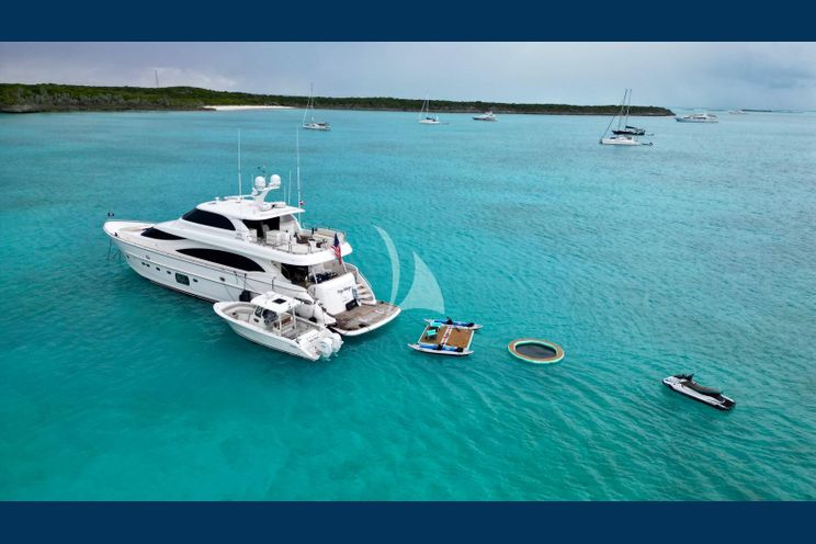 Charter Yacht NAYA MARYN - Horizon 94 - 4 Cabins - Nassau - Exumas - Staniel Cay - Bahamas