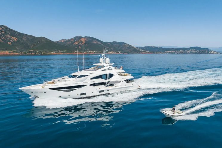 Charter Yacht NO.9 - Sunseeker 131 - 5 Cabins - Cannes - Monaco - St. Tropez - Antibes - French Riviera