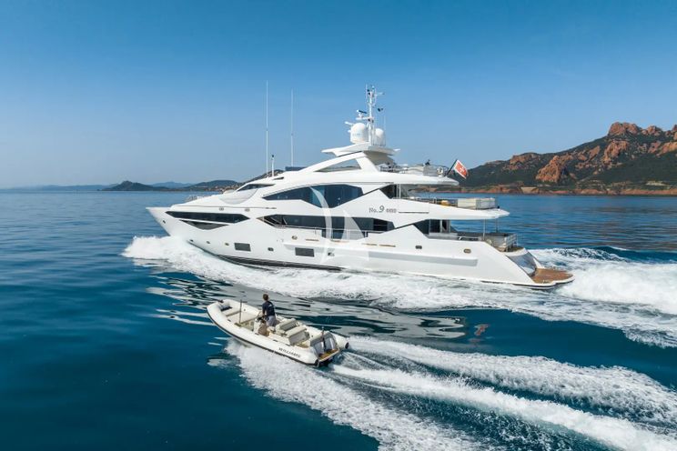 Charter Yacht NO.9 - Sunseeker 131 - 5 Cabins - Cannes - Monaco - St. Tropez - Antibes - French Riviera