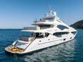 NO.9 Sunseeker 131 - anchored NO.9 Sunseeker 131 - anchored