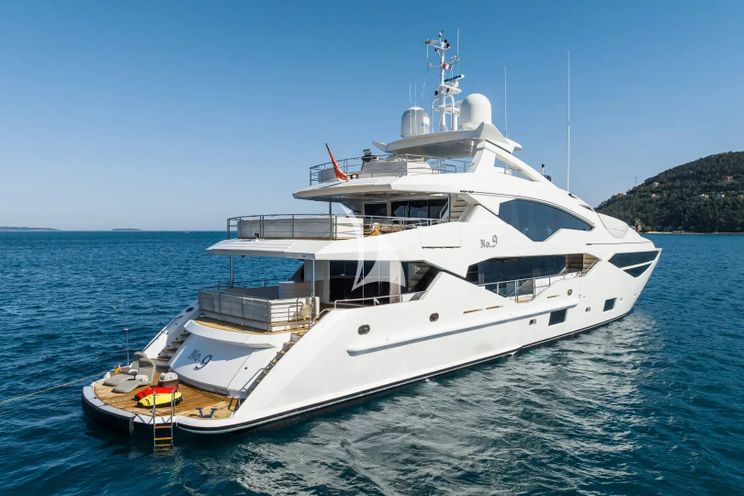 Charter Yacht NO.9 - Sunseeker 131 - 5 Cabins - Cannes - Monaco - St. Tropez - Antibes - French Riviera