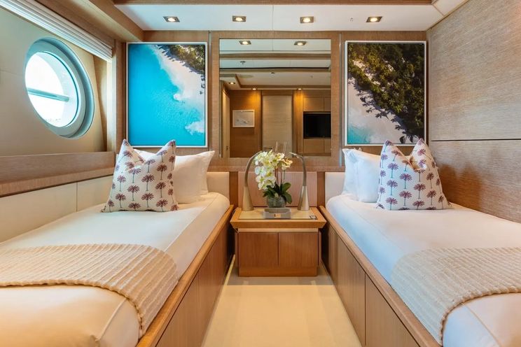 Charter Yacht NORMA JEAN - Palmer Johnson 150 - 5 Cabins - St Martin - St Barths - Leewards - Caribbean