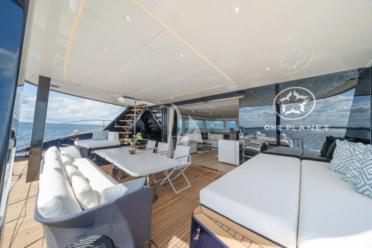 Charter Yacht ONE PLANET - Sunreef 70 Eco - 4 Cabins - Ajaccio - Corsica - France