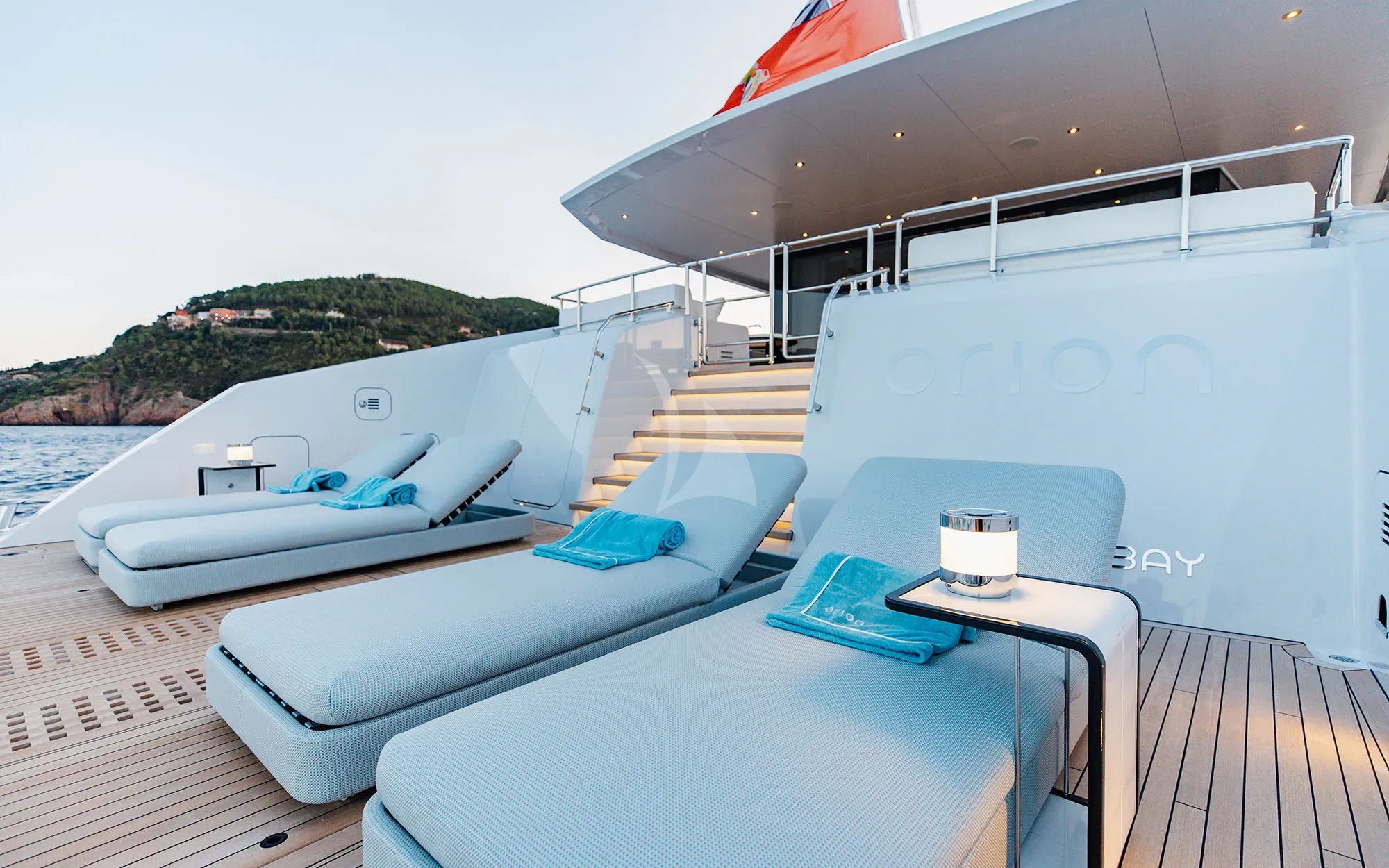 Charter Yacht ORION - Heesen 50m Aluminium FDHF - 6 Cabins - Cannes - St Tropez - Nice - Antibes - Monaco - French Riviera