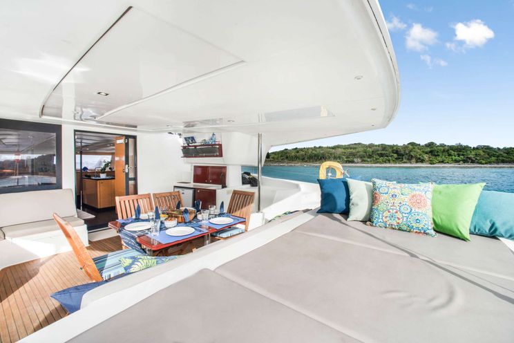 Charter Yacht PERPETUAL BLUE - Fountaine Pajot 59 - 5 Cabins - British Virgin Islands - US Virgin Islands - Leewards - Windwards - Caribbean