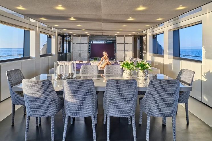 Charter Yacht RIANA II - Sanlorenzo SL118 - 5 Cabins - Athens - Mykonos - Paros - Cyclades - Greece