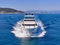 RIANA II Sanlorenzo SL118 - cruising bow view RIANA II Sanlorenzo SL118 - cruising bow view