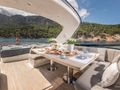 SUBLIME MAR Maiora 28m - sun deck breakfast SUBLIME MAR Maiora 28m - sun deck breakfast