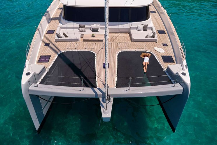 Charter Yacht ABOVE&BEYOND - Sunreef 80 - 4 Cabins - Athens - Mykonos - Paros - Cyclades - Greece