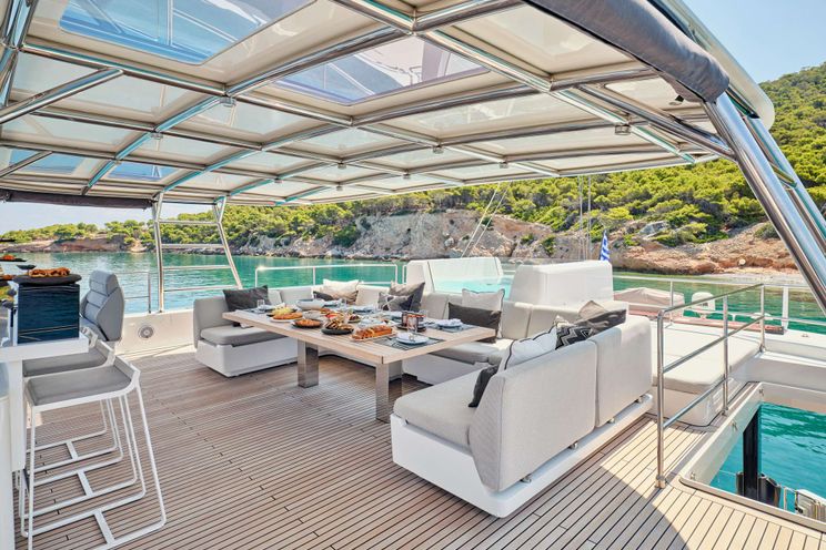 Charter Yacht ABOVE&BEYOND - Sunreef 80 - 4 Cabins - Athens - Mykonos - Paros - Cyclades - Greece