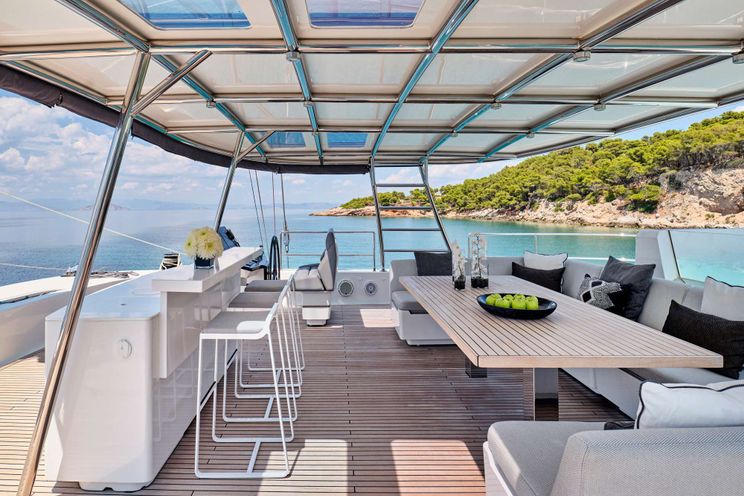 Charter Yacht ABOVE&BEYOND - Sunreef 80 - 4 Cabins - Athens - Mykonos - Paros - Cyclades - Greece