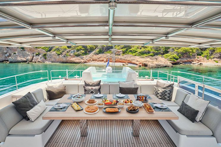 Charter Yacht ABOVE&BEYOND - Sunreef 80 - 4 Cabins - Athens - Mykonos - Paros - Cyclades - Greece
