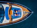 THE BEST WAY Sunseeker 86 - foredeck top shot THE BEST WAY Sunseeker 86 - foredeck top shot