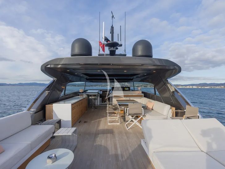 VINCI II Sanlorenzo SX88 - flybridge VINCI II Sanlorenzo SX88 - flybridge