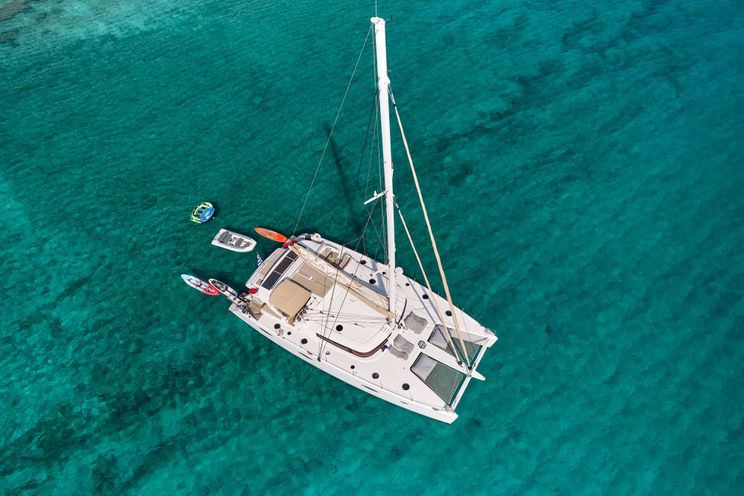 Charter Yacht WORLD'S END - Fountaine Pajot Galathea 65 - 5 Cabins - Athens - Corfu - Lefkas - Santorini - Zakynthos - Greece