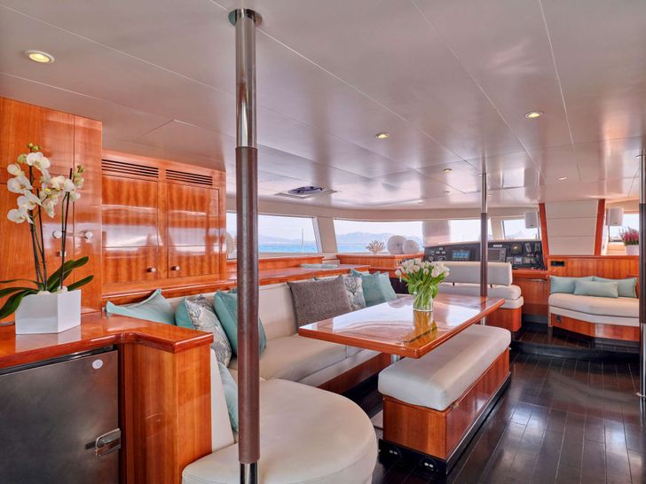 WORLDS END Catamaran Interior