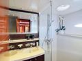 WORLD'S END Fountaine Pajot Galathea 65 - master cabin bathroom WORLD'S END Fountaine Pajot Galathea 65 - master cabin bathroom