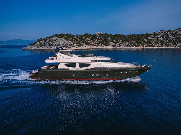THIS IS MINE Posillipo Technema 85 - cruising side profile THIS IS MINE Posillipo Technema 85 - cruising side profile