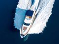 SCHATZI Fairline Squadron 78 - cruising aerial shot SCHATZI Fairline Squadron 78 - cruising aerial shot