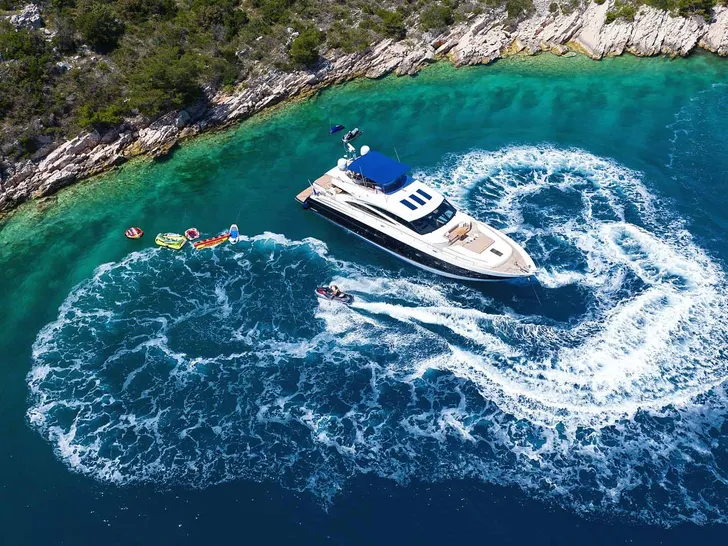 AGAVE Princess V85 - aerial shot AGAVE Princess V85 - aerial shot