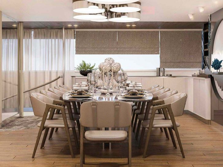Clase Azul dining area Clase Azul dining area