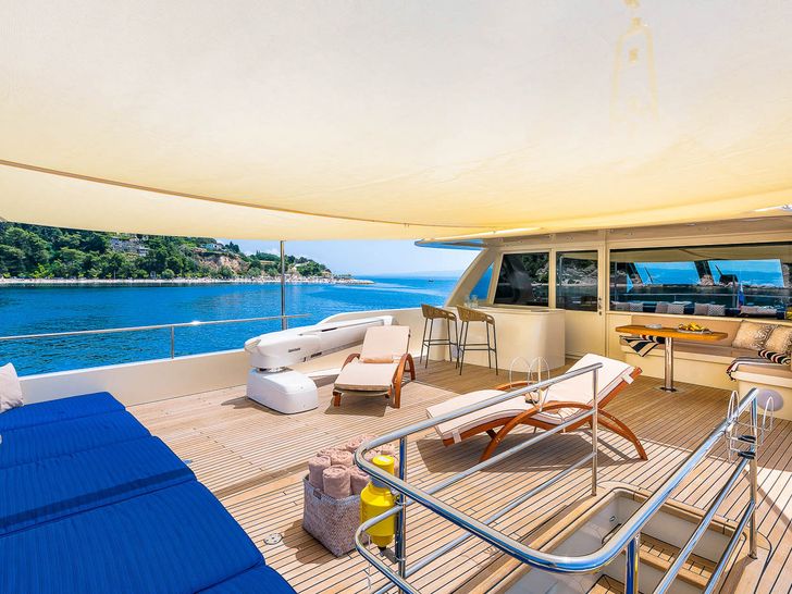GRACE - Aegean Yachts 28m Aft Deck GRACE - Aegean Yachts 28m Aft Deck