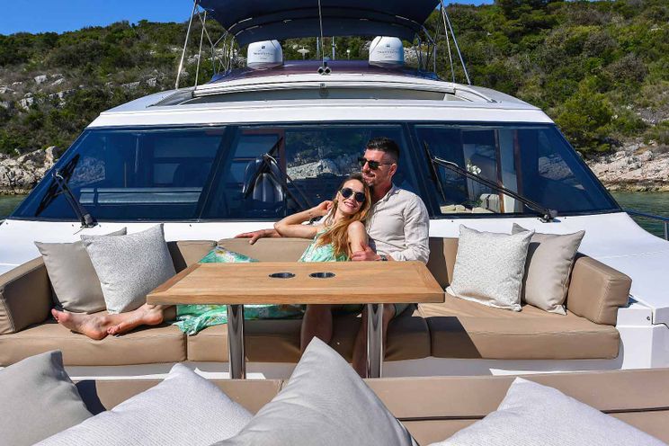 Charter Yacht AGAVE - Princess V85 - 4 Cabins - San Remo - Liguria - Genoa - La Spezia - Italian Riviera