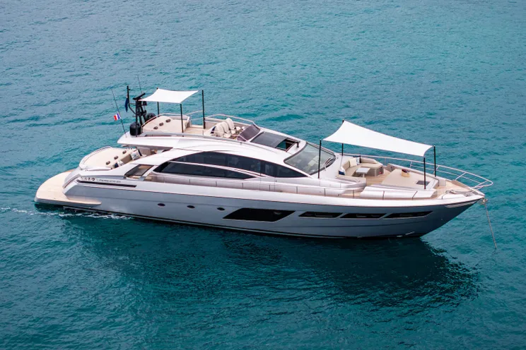 Charter Yacht CHERRY - Pershing 8X - 4 Cabins - Cap d'Ail - Monaco - Cannes - Nice - St Tropez - Monaco - French Riviera