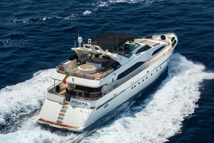 Charter Yacht ACCAMA DELTA - Azimut 100 Jumbo - 4 Cabins - Cannes - Monaco - St Tropez - French Riviera