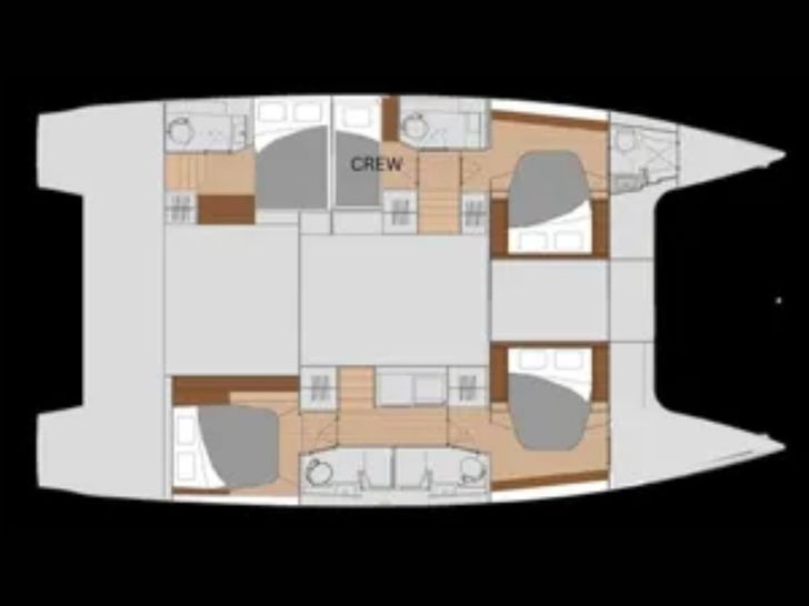 STELLA GAZER Fountaine Pajot Saona 47 - Laout STELLA GAZER Fountaine Pajot Saona 47 - Laout