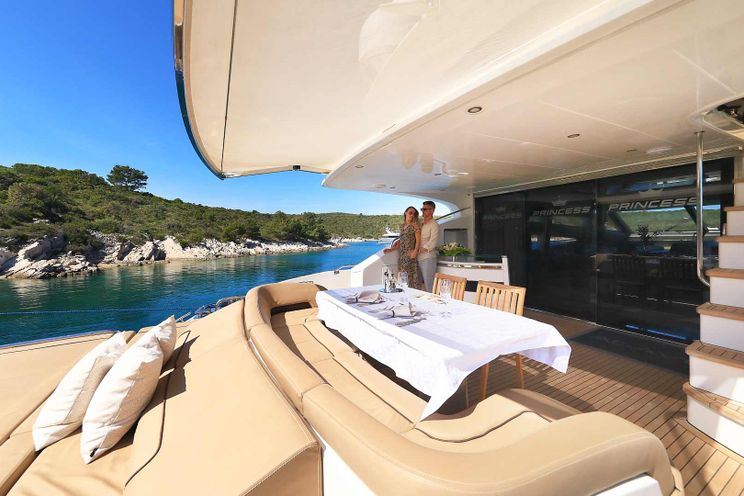 Charter Yacht AGAVE - Princess V85 - 4 Cabins - Split - Trogir - Dubrovnik