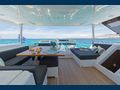 SUMMER STAR - aft deck dining table